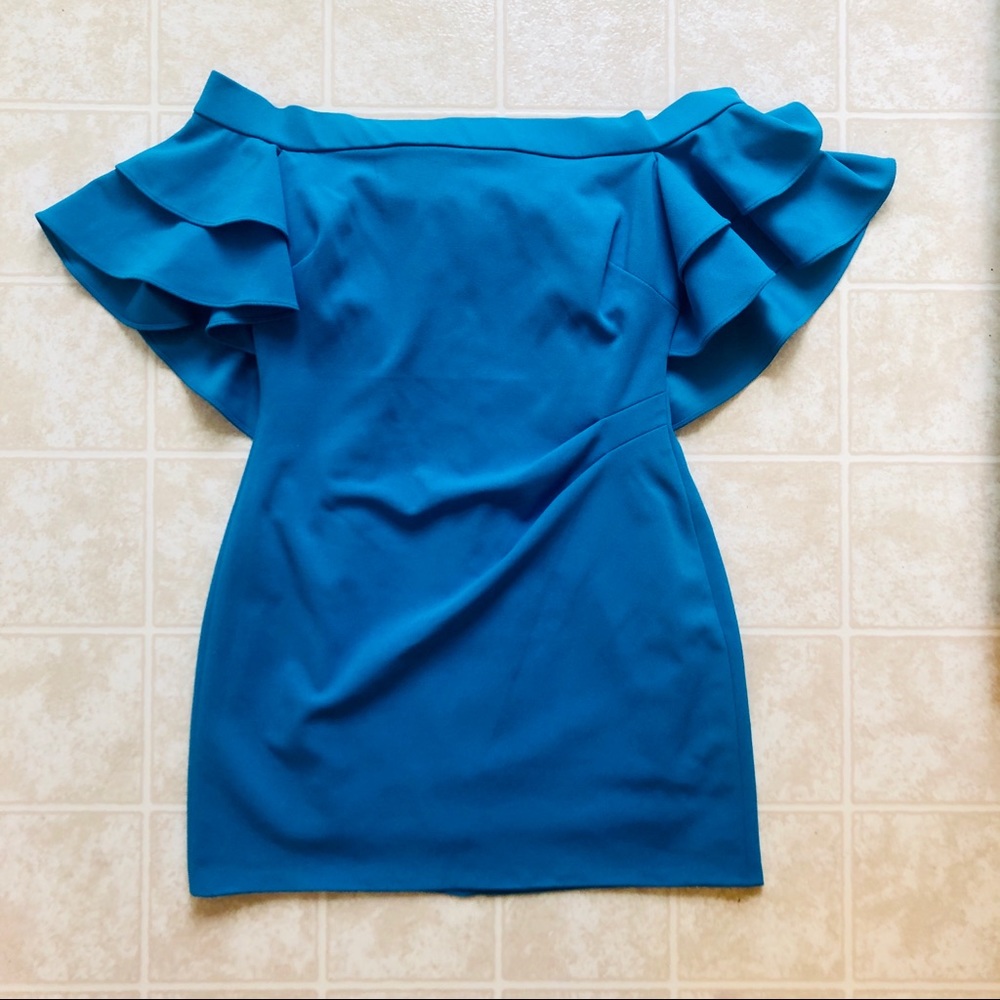 Ralph Lauren Elegant Blue Cape Dress (Modified!)
